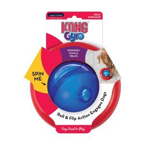 Kong Gyro Dog Treat/Food Dispenser Large NIP